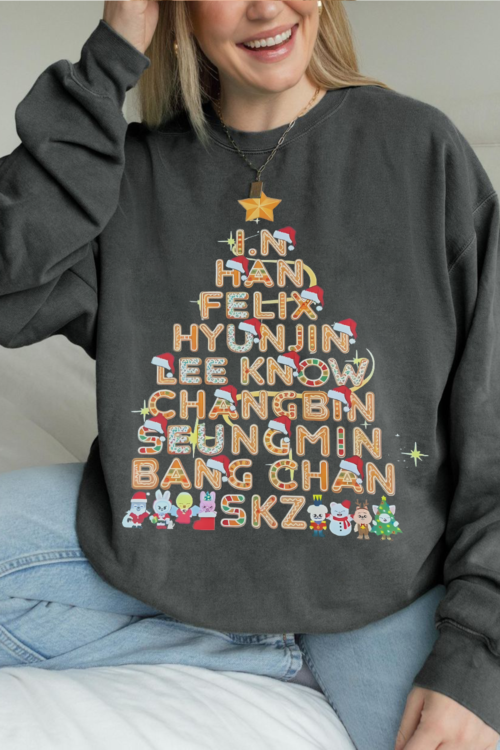 Stray Kids Fans Christmas Sweatshirt